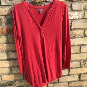 J.jill Red shirt